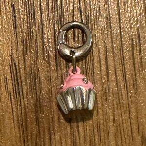 Fossil Pink Cupcake Charm!